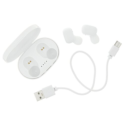 Additional Image 8 - a white earbuds and a cable