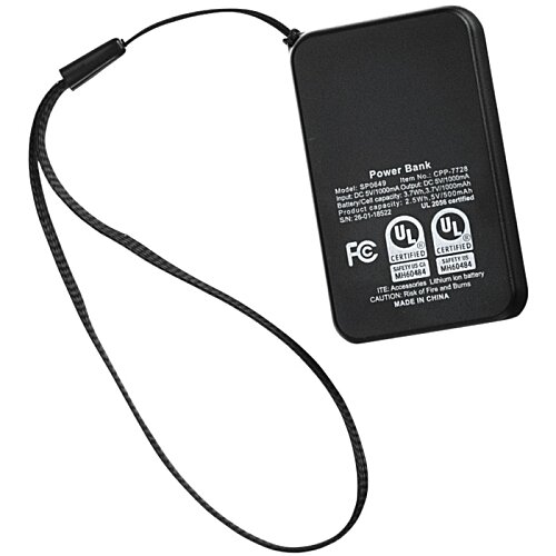 Additional Image 6 - a black rectangular object with a cord