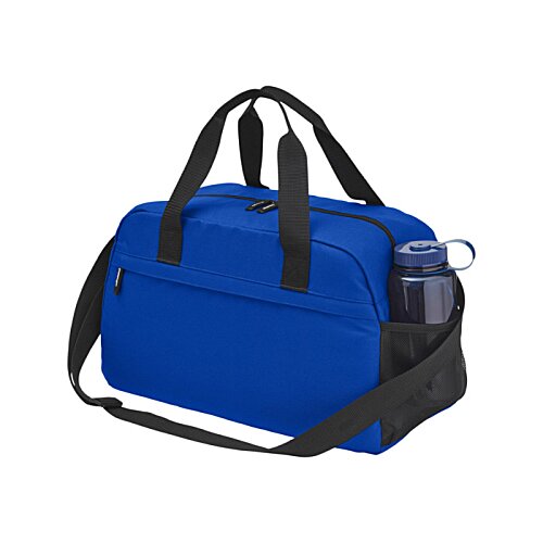 Additional Image 1 - a blue bag with black straps