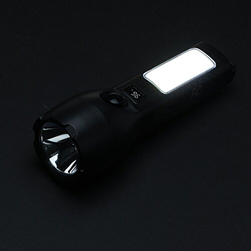 Additional Image 3 - a black flashlight on a black surface
