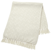 Additional Thumbnail Image 1 - a white scarf with fringes