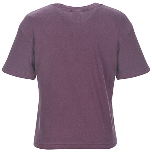 Additional Image 1 - a purple shirt on a white background