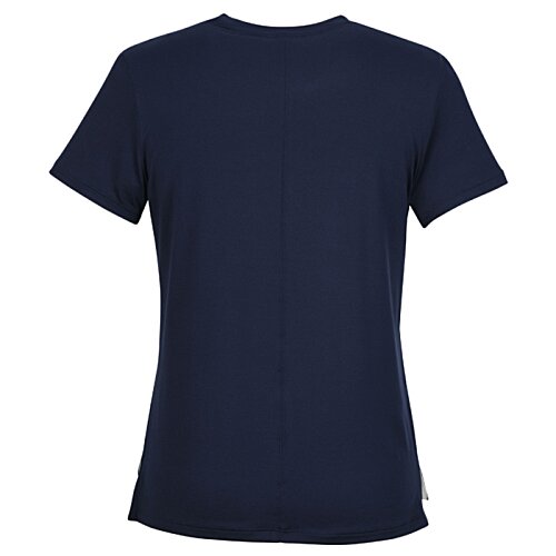 Additional Image 1 - a black t-shirt on a white background