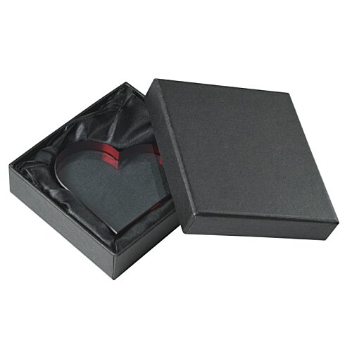 Additional Image 1 - a black box with a red ribbon inside