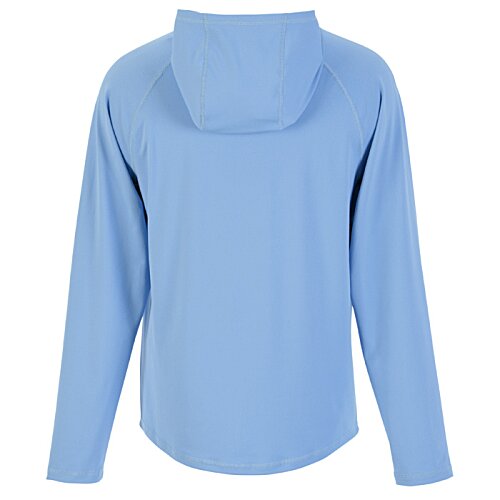 Additional Image 1 - a blue shirt with a long sleeve