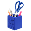 Additional Thumbnail Image 3 - a blue pencil holder with scissors and pens
