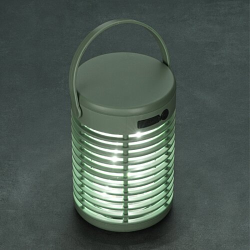 Additional Image 6 - a small white lantern with a light inside