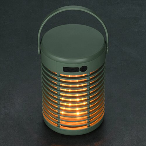 Additional Image 7 - a small green lantern with a light inside