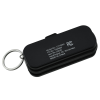 Additional Thumbnail Image 1 - a black pocket knife with a key chain