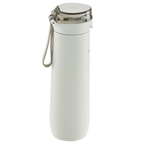 Additional Image 3 - a white water bottle with a strap