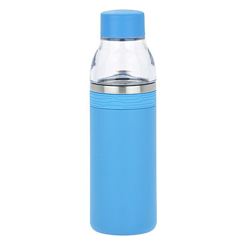 Additional Image 1 - a blue bottle with a blue cap