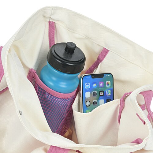 Additional Image 3 - a water bottle and a cell phone in a bag
