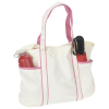 Additional Thumbnail Image 1 - a white bag with pink trim