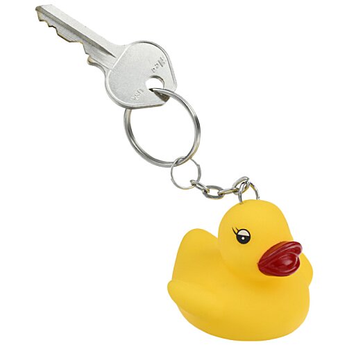 Additional Image 2 - a key with a rubber duck keychain