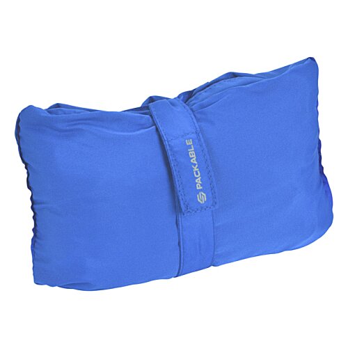 Additional Image 3 - a blue pillow on a white background