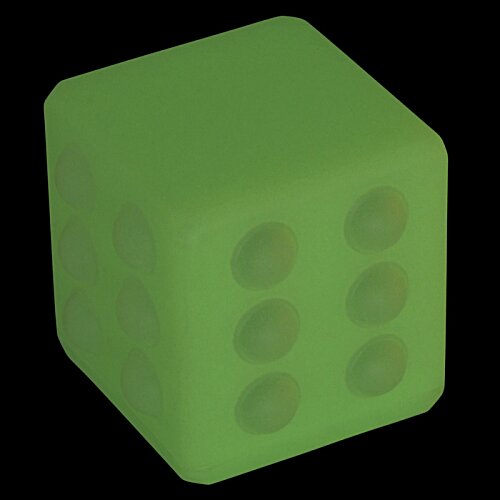 Additional Image 2 - a green dice with dots