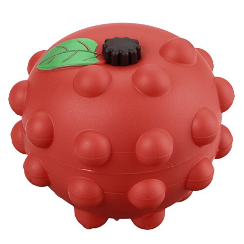 Additional Image 1 - a red ball with a green leaf on it