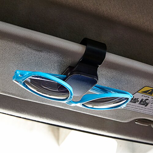 Additional Image 4 - a pair of sunglasses on a rail