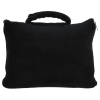 Additional Thumbnail Image 3 - a black pillow with a handle