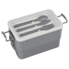 Additional Thumbnail Image 1 - a grey container with utensils