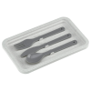 Additional Thumbnail Image 3 - a plastic tray with spoons