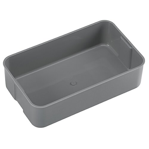 Additional Image 6 - a grey rectangular container with a white background