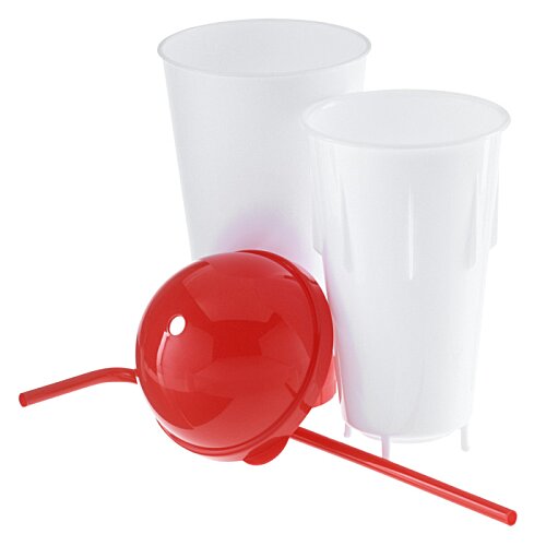 Additional Image 2 - a red ball and white cups