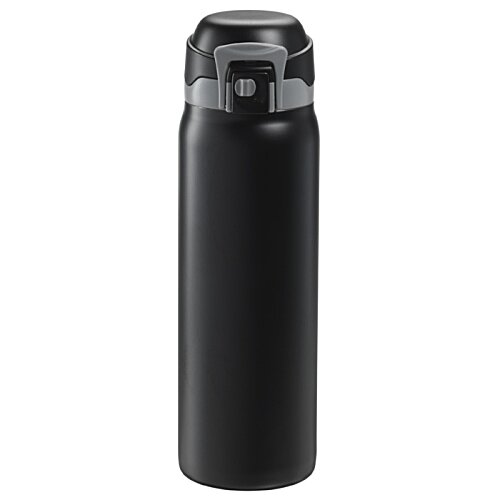 Additional Image 1 - a black bottle with a cap