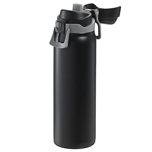 Additional Image 3 - a black canister with a black cap