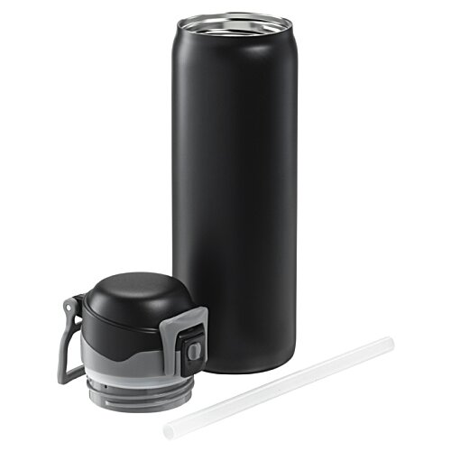 Additional Image 5 - a black cylindrical object with a black handle