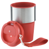 Additional Thumbnail Image 4 - a red and silver cup with a red lid