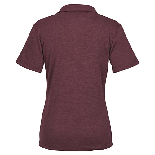 Additional Image 1 - a back of a maroon shirt