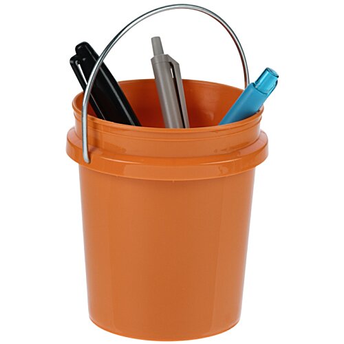 Additional Image 1 - a bucket of pens and pencils