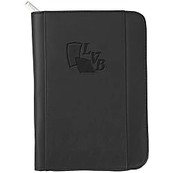 Junior Portfolio with Notepad - Debossed