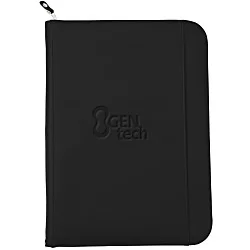 Executive Portfolio with Notepad - Debossed