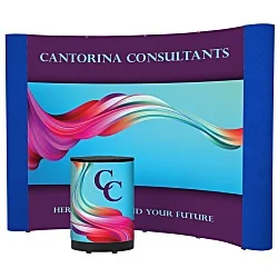 Standard 10' Pop-Up Floor Display - Full Colour