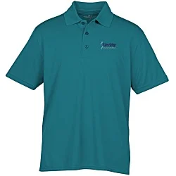 Vansport Omega Solid Mesh Tech Polo - Men's - Embroidered
