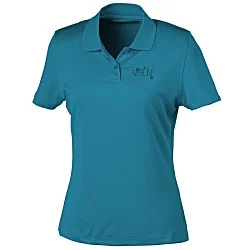 Vansport Omega Solid Mesh Tech Polo - Ladies' - Laser Etched