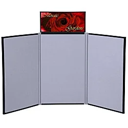Fold N Go Tabletop Display - 4' - Header