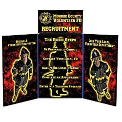 Fold N Go Tabletop Display - 6' - Full Colour
