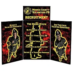 Fold N Go Tabletop Display - 6' - Full Colour