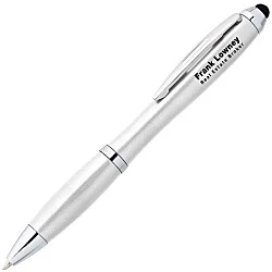 Curvy Stylus Twist Pen - Metallic
