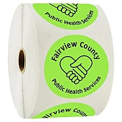 Sticker by the Roll - Circle - 3"