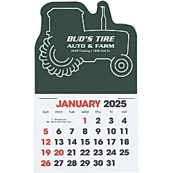 Stick Up Calendar - Tractor