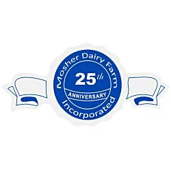 Flat Seal by the Roll - Banner - 1-1/4" x 2-1/2"