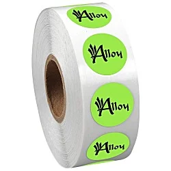 Sticker by the Roll - Circle - 3/4"