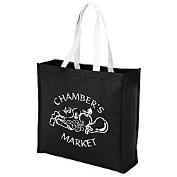 Colour Handle Tote - 12 inches x 9 1/2 inches