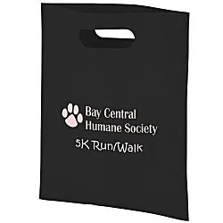 Non-Woven Cut-Out Handle Bag - 14 inches x 11 inches