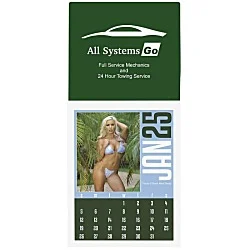 Swimsuit Stick Up Calendar - Rectangle