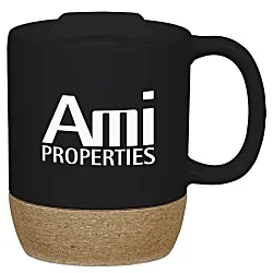 Cork Base Ceramic Mug - 12 oz.